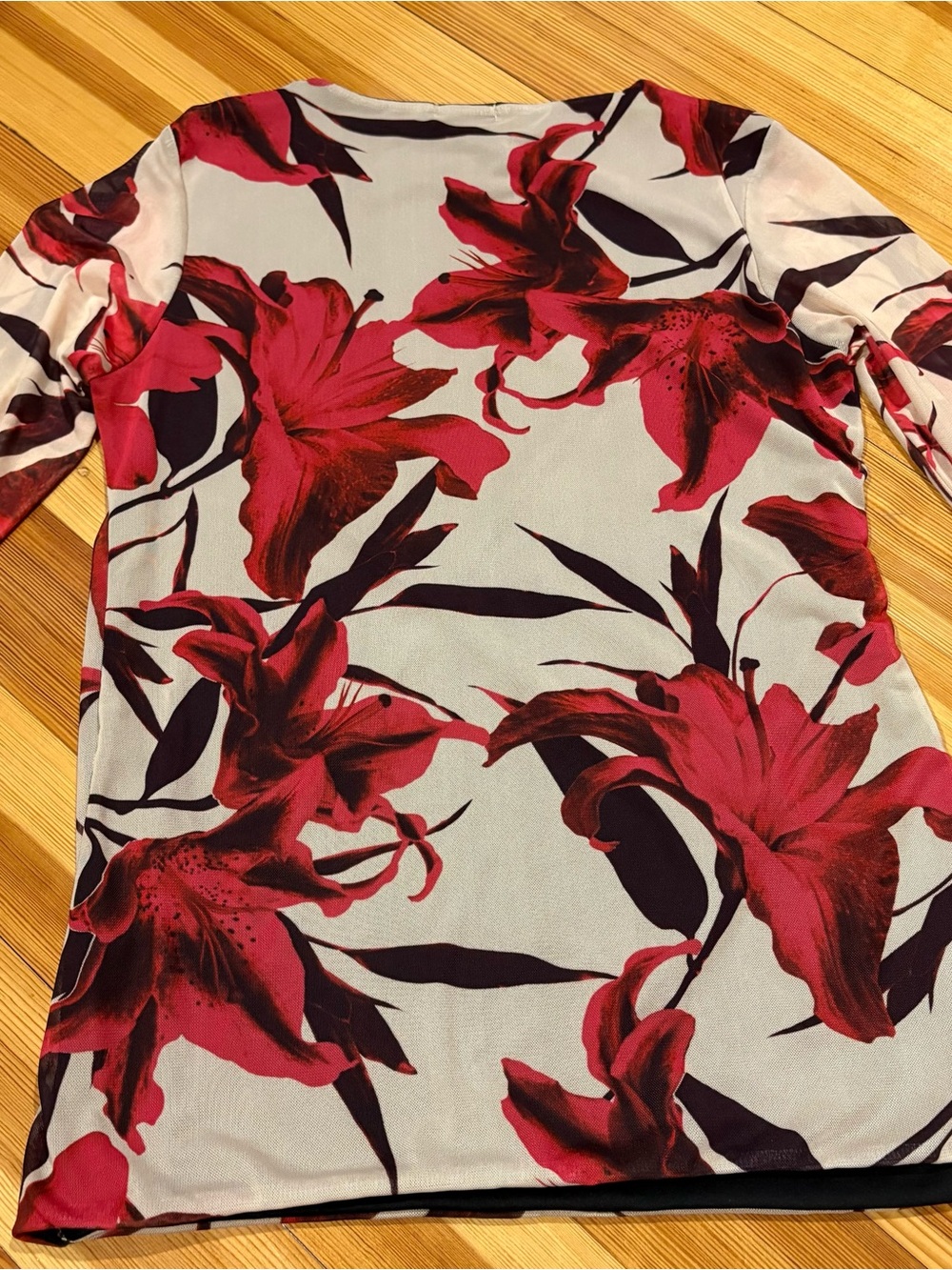 Floral Print Long Sleeve Top